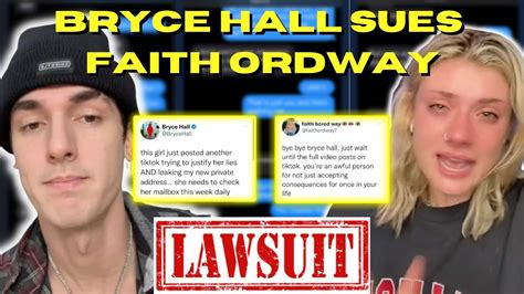 faith ordway kiss|Bryce Hall hits back at accusations of pressuring Faith Ordway to。